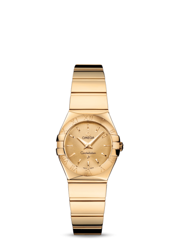 Omega Constellation Quartz 24 Polished Yellow Gold / Champagne